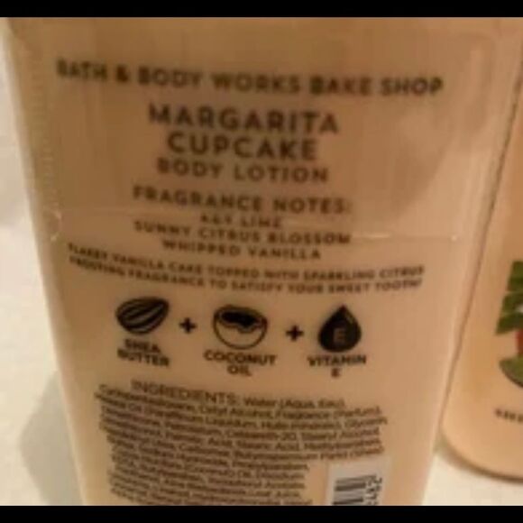 Bath and Body Works Margarita Cupcake Lotion.  8 fl Oz.  Each. Price is for 3. - Picture 3 of 3